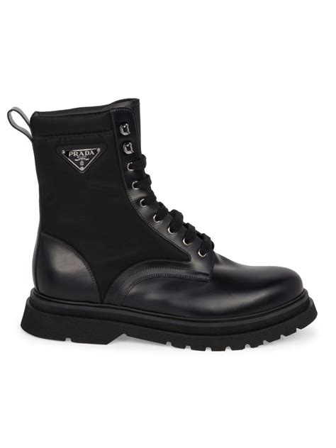 prada mens riding boots|Prada combat boots men.